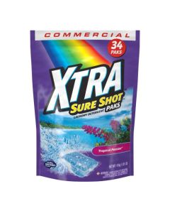 Xtra™ Sure Shot Laundry Detergent Paks Tropical Passion 34ct.