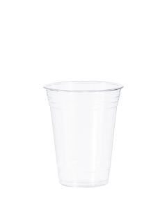 16 oz (473 ml) Clear Squat PET Cup