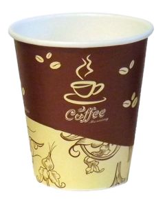 10oz Coffee Design Paper Hot Cups