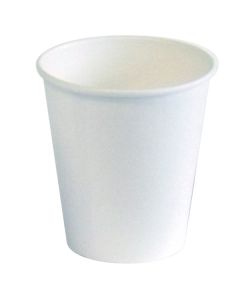 10oz Squat White Paper Hot Cups