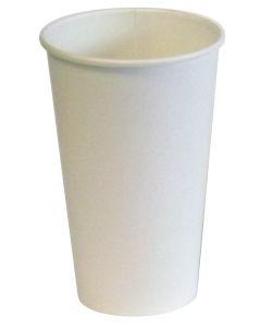 16oz White Paper Hot Cups