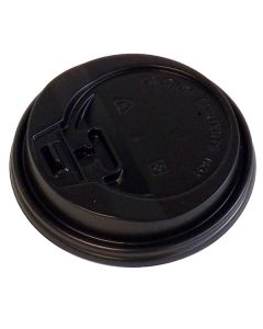 Black Dome Lid for 8oz Hot Cups