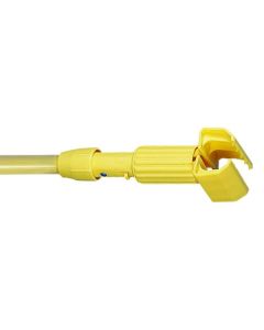 Jaws Clamp Style Mop Handle Yellow