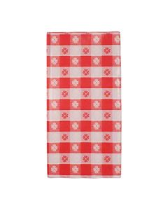Tablecover 54X108 Red Gnghm Plastic