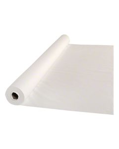 Linen Like Tablecover White 40X100