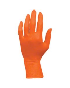 HOSPECO&reg; ProWorks&reg; Orange Nitrile Exam Glove - XL