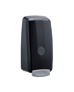 Inofoam Soap & Sanitizer Dispenser. Black With Chrome Insert