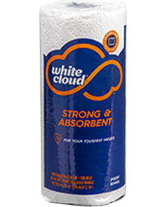 White Cloud Strong & Absorbent Kitchen Towel, 90 Sheets