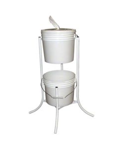 Monk&trade; Disinfectant Wipes Metal Bucket Stand For 800 ct.