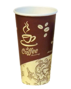 20oz Coffee Design Paper Hot Cups