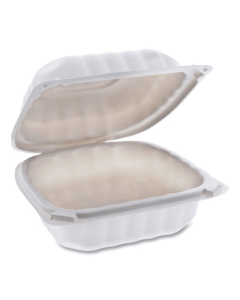 6X6X3 H/L Earthchoice Microwavable Container