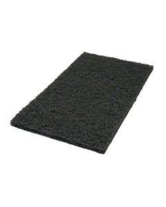 14 X 20 Rectangular Floor Pad Black