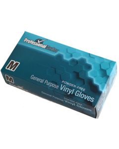 Vinyl General Purpose Powder-Free Glove -Med.