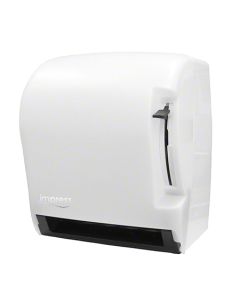 Palmer Impress Lever Roll Towel Dispenser - White Translucent