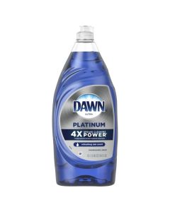 Dawn Dish Platinum Refreshing Rain 34oz 8/cs