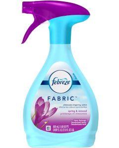 Febreze Fabric 97589 Spring & Renewal Scent Fabric Refresher / Deodorizer Spray 27 ounce - 4/Case