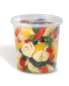 Home Fresh 24oz Deli Container Only 500/cs