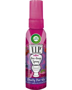 Air Wick V.I.P. Toilet Perfume Spray, Fruity Pin-Up, 1.85oz