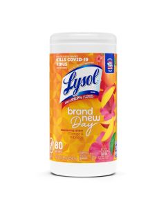 LYSOL® Disinfecting Wipes - Brand New Day™ Mango & Hibiscus 6/80 ct.