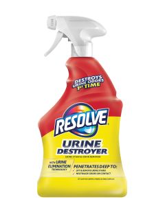 Resolve Urine Destroyer Pet Urine Stain and Odor Remover Spray 32oz