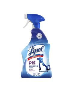 Lysol Pet Solutions â€“ Disinfecting Cleaning Spray, Citrus Blossom Scent, 32 Fl Oz.