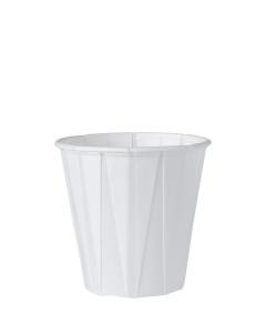 3.5 oz Treated Paper Soufflé Cup - White