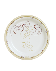 8.5 in Medium Weight Paper Plate - Symphony