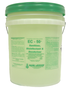 EC-50 Low Temperature Dishwasher Sanitizer 5 Gallon Pail