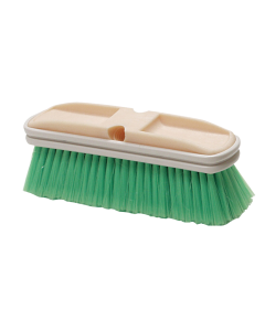 SOFT VEHICLE BRUSH WITH BUMPER, Green