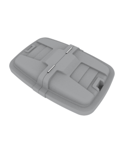 Lid For 12 Cu Ft Cube Truck Gray