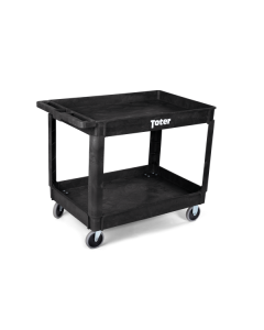 Heavy Duty Utility Cart With Large Lip and Straight Handle