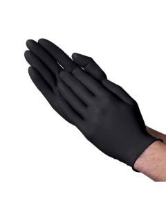 Black Nitrile Exam Grade Gloves-Lg-10/100