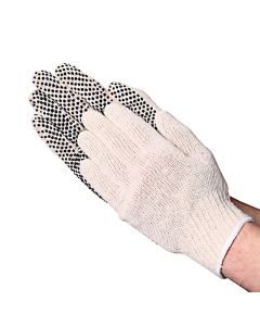 Knit 2-sided dotted gloves