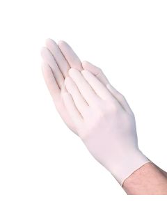5mil Cream Latex Gloves-Med-10/100